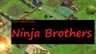 DNations: Ninja Brothers original gameplay screenshot 5