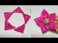 Diy  how to make an adorable fabric rose flower in just 5 minutes diy flower making tutorial