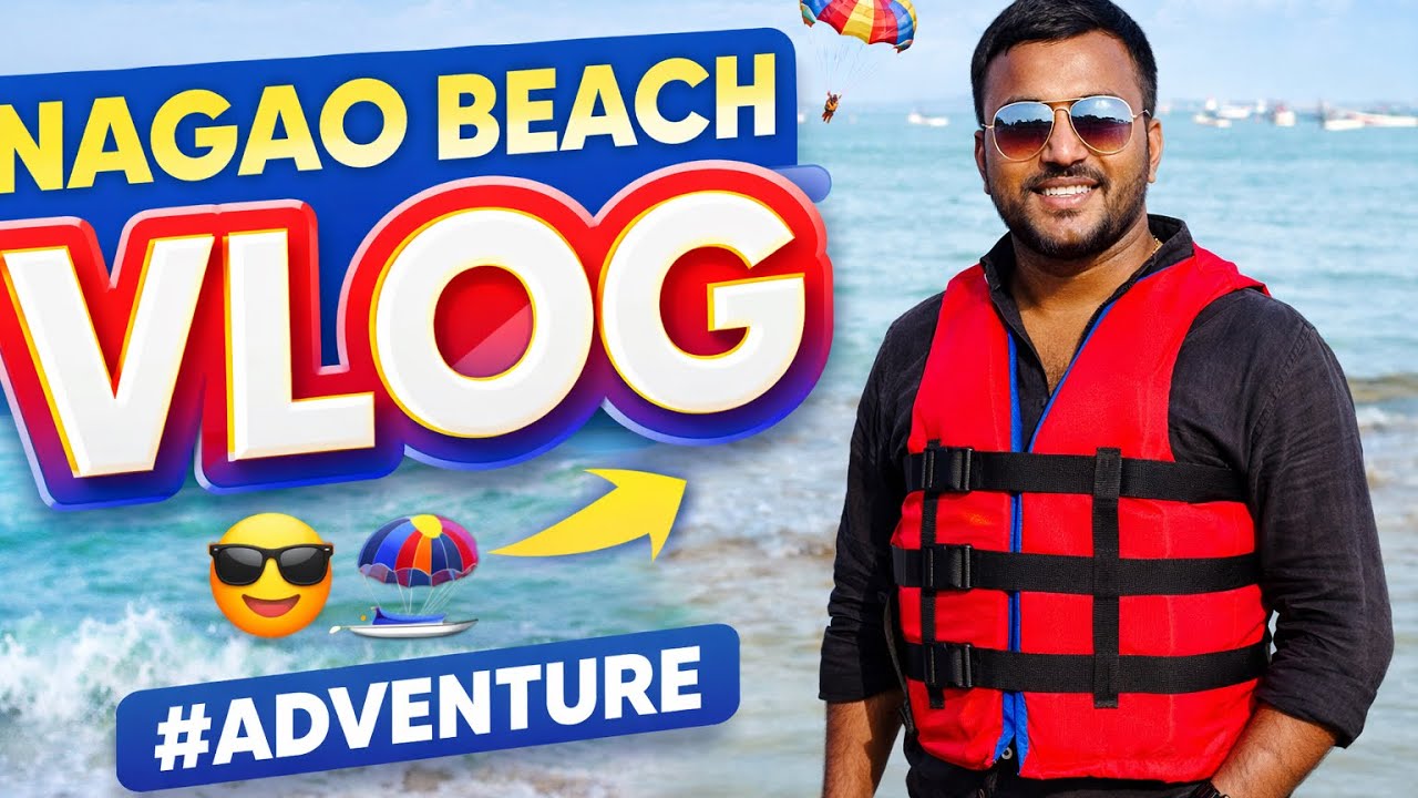 Part-3 | Nagao beach DIU | #adventure at nagao beach #parasailing 