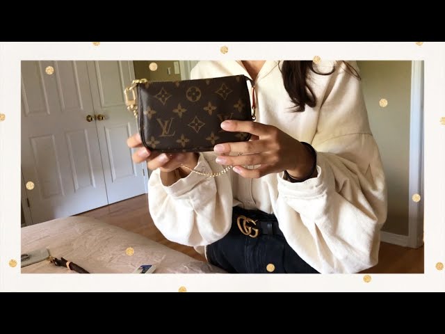 LOUIS VUITTON MINI POCHETTE ACCESSOIRES MONOGRAM 2019 UNBOXING 