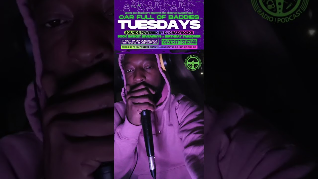 Tuesday Got Reckless on PURPOSE | Car FOB Tuesdays Ep. 22 | DJ Crazysocks | Drive N Vibe Radio