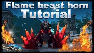 Runes of Magic - Flame Beast Horn(Tutorial)