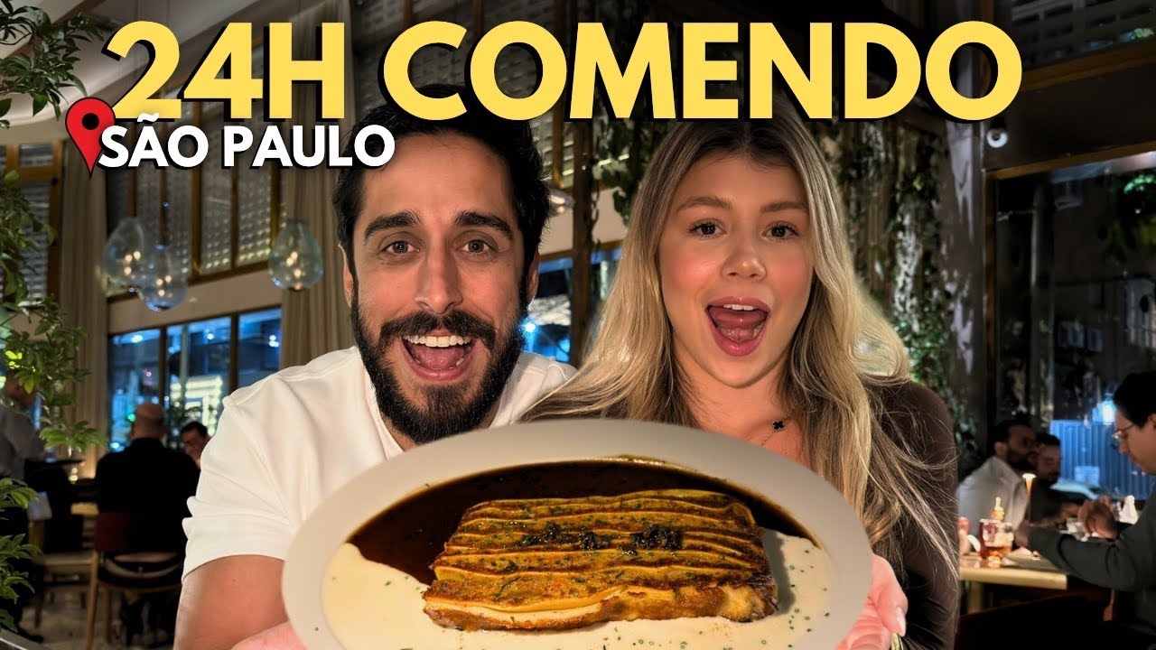 São Paulo: 24 Horas Comendo os Melhores Pratos 🍽️ | Roteiro Gastronômico SP
