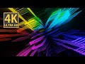 Super Chill Rainbow Color Calming SCI-FI TECH Tunnel VJ LOOP NEON Party Abstract Background Video 4k