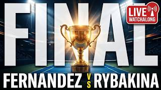 Can Fernandez Shock Rybakina WTA Ningbo Final LIVE
