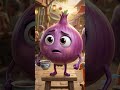 ကြက်သွန်နီနားမှာ ထိုင်မိလို့ ငိုတာ! 🧅😭 #comedy #funnyanimation #creativevideo