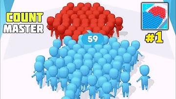 Count Masters: Crowd Clash & Stickman running game - Gameplay Walkthrough Part 1 Levels 1-10
