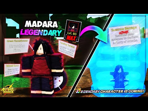 LEGENDARY AOE GOD Maxed Madara Showcase I Anime Mania I