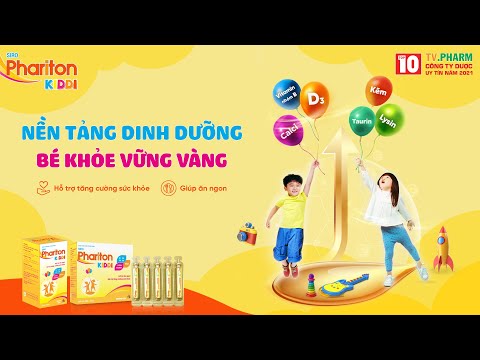 Video Siro Phariton KIDDI - Nền tảng dinh dưỡng bé khỏe vững... - youtube