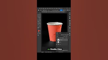 How to create a paper cup Mockup || Adobe Photoshop #ytshorts #shortvideo