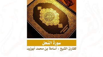 | سورة النحل | للقارئ : أسامة محمد أبوزيد