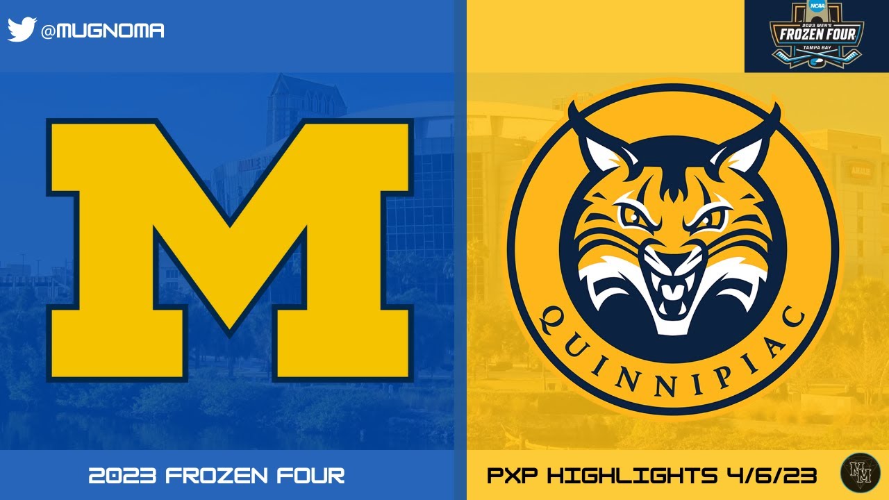 FROZEN FOUR QU/MICHIGAN HL (PXP) YouTube