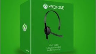Xbox One Chat Headset Unboxing And Review