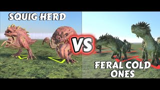 Who Will Win? Squig Herd or Feral Cold Ones in Warhammer Total War 3!