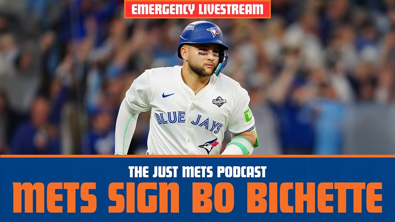 REACTION: The Mets sign Bo Bichette for 3 years, $126M | EMERGENCY LIVESTREAM 🚨