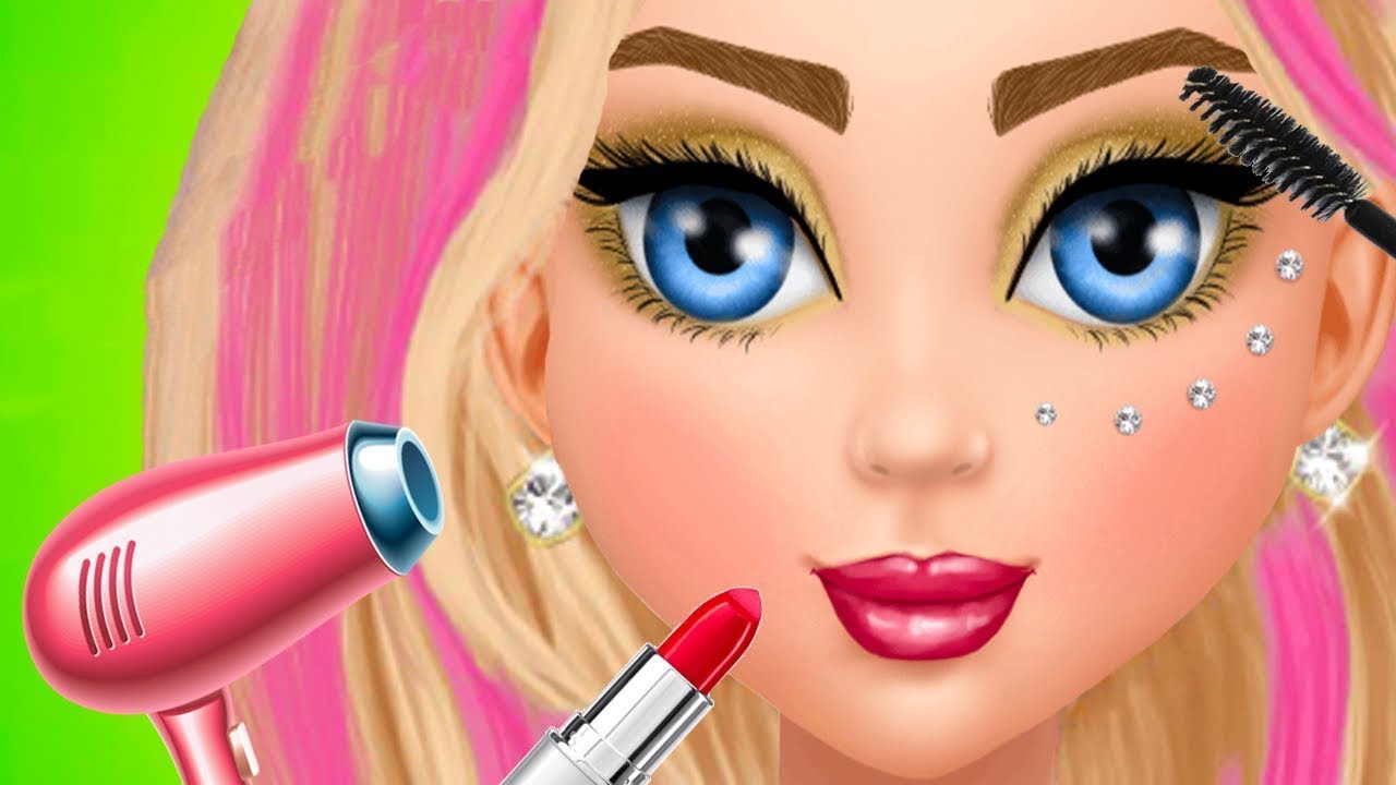 nail art makeup dress up games