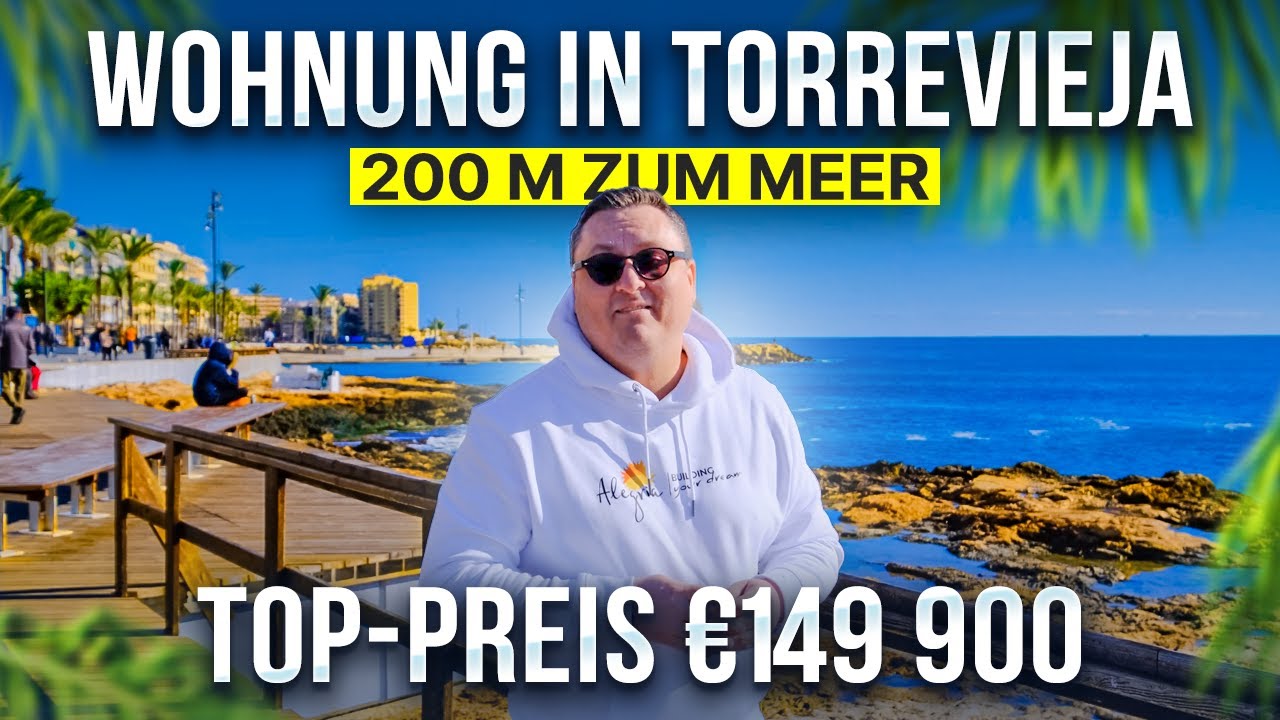 Immobilien in Spanien: Wohnung in Torrevieja kaufen | 200 m zum Meer | Top-Preis 149.900 €