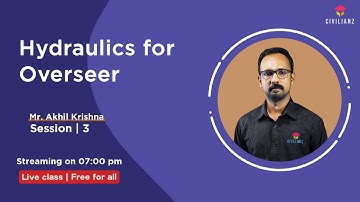 Civilianz Live | Session 3 | Hydraulics (for overseer)