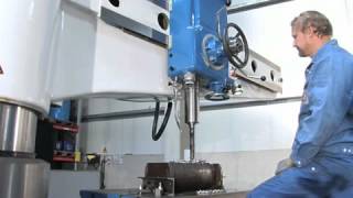 KNUTH Radialbohrmaschine R 80.mp4
