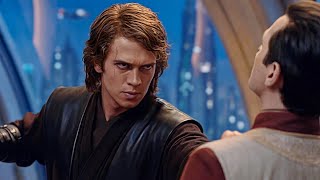 Star Wars Anakin Nearly Kills Rush Clovis In Front Of Padme