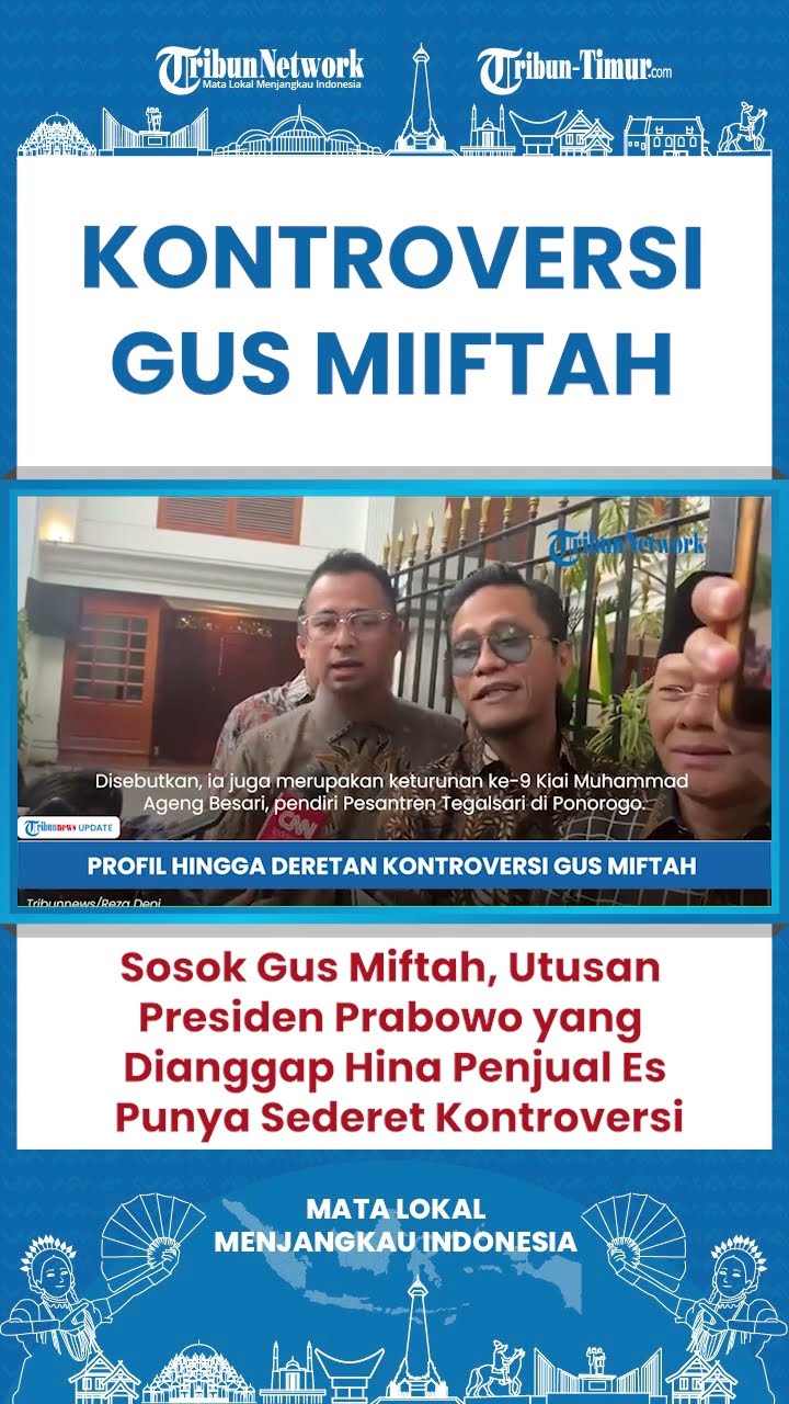 SHORT Deretan Kontroversi Gus Miftah,Toyor Kepala Istri Hingga Terbaru Hina Pedagang Es Teh!
