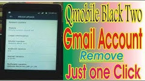 QMobile Black Two FRP Bypass New Method 1080p