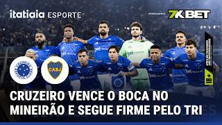 CRUZEIRO VENCE O BOCA JUNIORS NO MINEIRÃO E LIDERA O GRUPO D DA LIBERTADORES