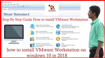 how to install VMware Workstation on windows 10 in 2018