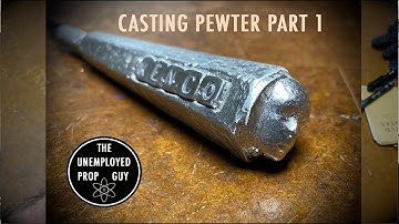Casting pewter part 1
