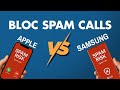 Spam Calls: Apple Versus Samsung