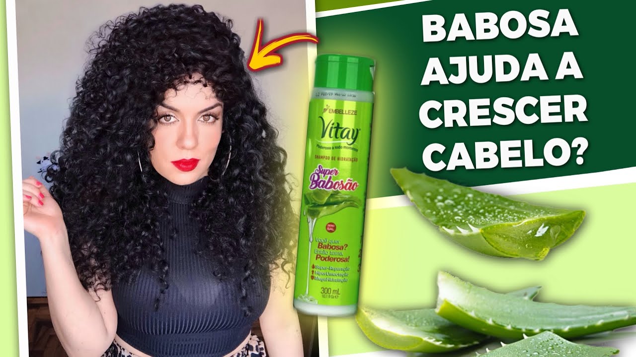 SHAMPOO SUPER BABOSÃO PARA CRESCER CABELO RÁPIDO - YouTube