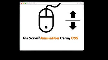 Create On-Scroll Animation with Just 3 Lines of CSS! | Quick & Easy Tutorial