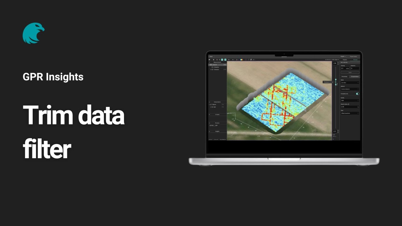 Gpr Filtering How to perform the trim data filter | GPR Insights Tutorials - YouTube