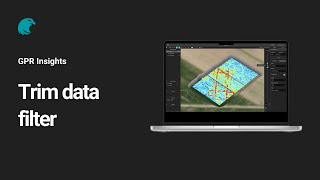 How to perform the trim data filter | GPR Insights Tutorials