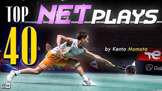 40 shots that show WHY Kento Momota is the Best at the Net
