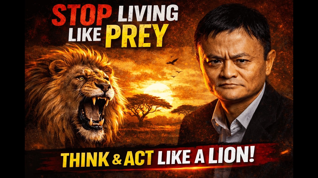 Stop Living Like Prey – Adopt the Lion Mentality to Take Control,Build Power & Win in Life _ Jack Ma