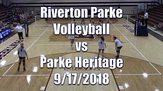 Riverton Parke Volleyball vs Parke Heritage - 9/17/2018