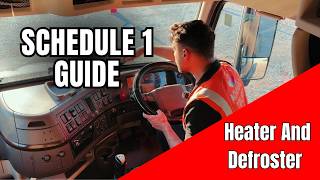 Heater And Defroster | Schedule 1 Inspection (Ontario Road Test)