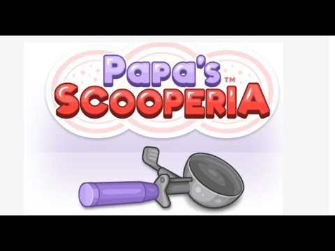 Papa's Scooperia HD - Intro + Day 1 