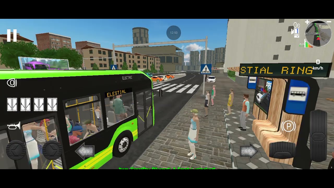 (public trans simulator 2) Volvo 7900 electric para el sitp Bogotá