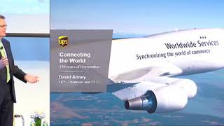 David Abney, Chairman & CEO, UPS presents at the CEO Investor Forum, February 2018