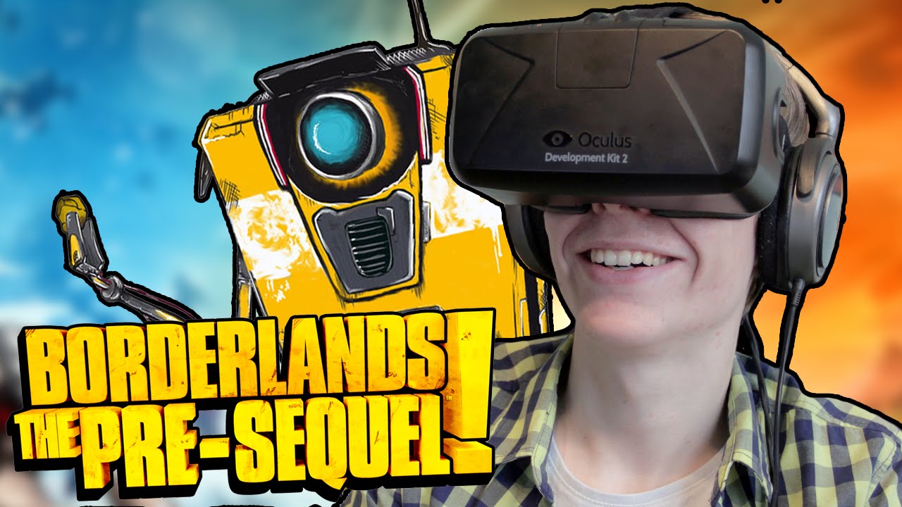 Borderlands vr. Oculus Rift dk2.