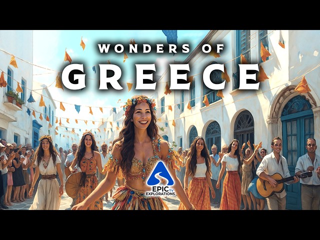 Travel vlog - Wonders of Greece | Most Amazing Places in Greece | 4K Travel Guide