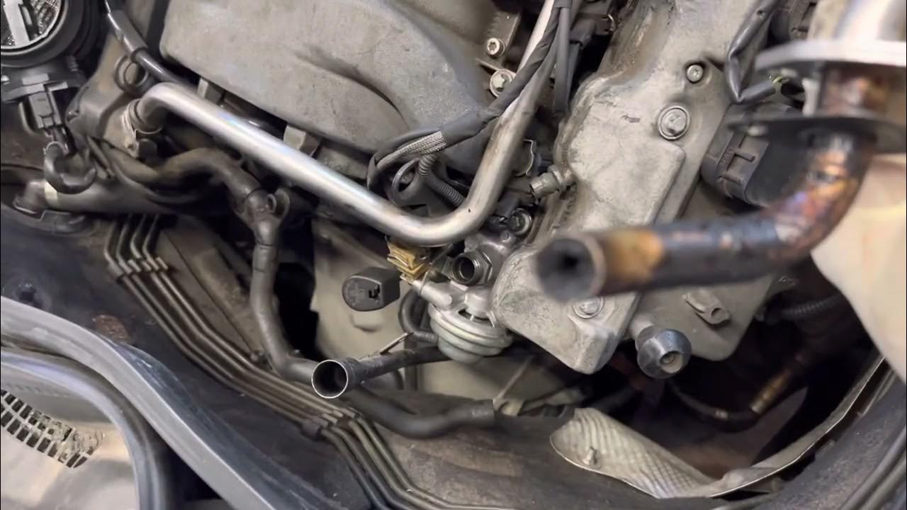 2005 Mercedes E320 check engine light Fault Code P0400 EGR Malfunction