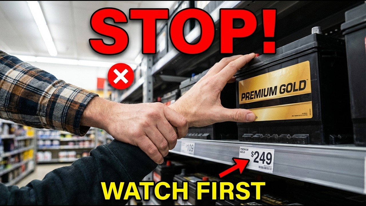 Don’t Buy a Car Battery Until You Watch This (You’re Getting Ripped Off)