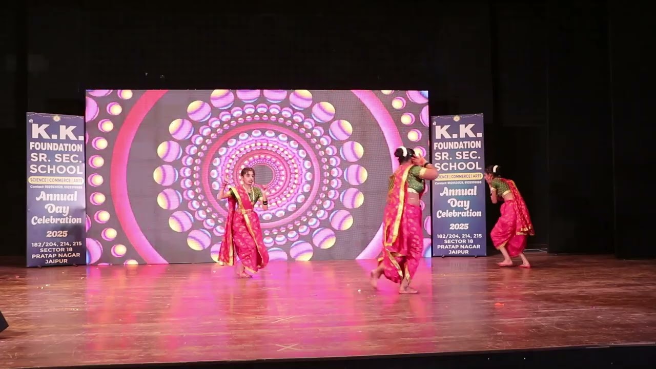 Pinga Dance - Annual Function - KK Foundation School