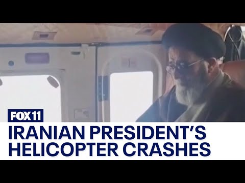 A helicopter carrying Iranian President Ebrahim Raisi experienced a backslash - YOUTUBE