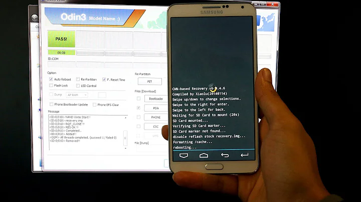 How to Root & Install CWM on Galaxy Note 3 running Android 4.4.2 Kitkat