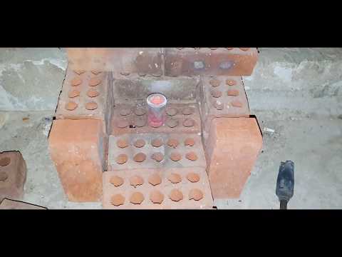 استخراج الفضه من ورق الاشعه الجزء الثاني وطريقه عمل فرن صهر بلدي