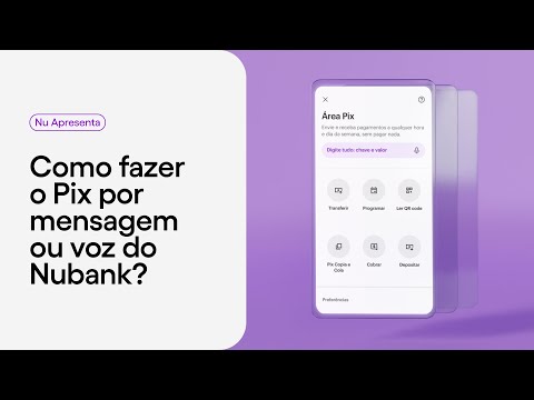 Como fazer um Pix usando áudio e texto?
